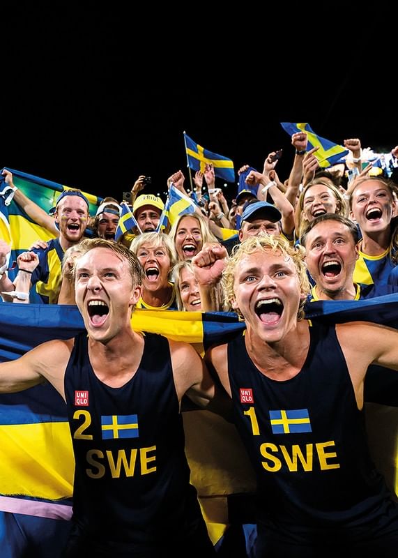 Jonatan Hellvig Och David Åhman OS-Guld Poster-12