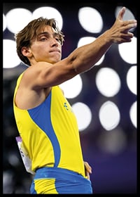 Armand Duplantis OS-Guld Paris 2024 Poster-2