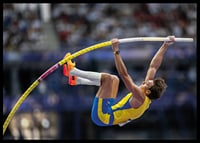 Armand Duplantis OS-Guld Paris 2024 Poster-2