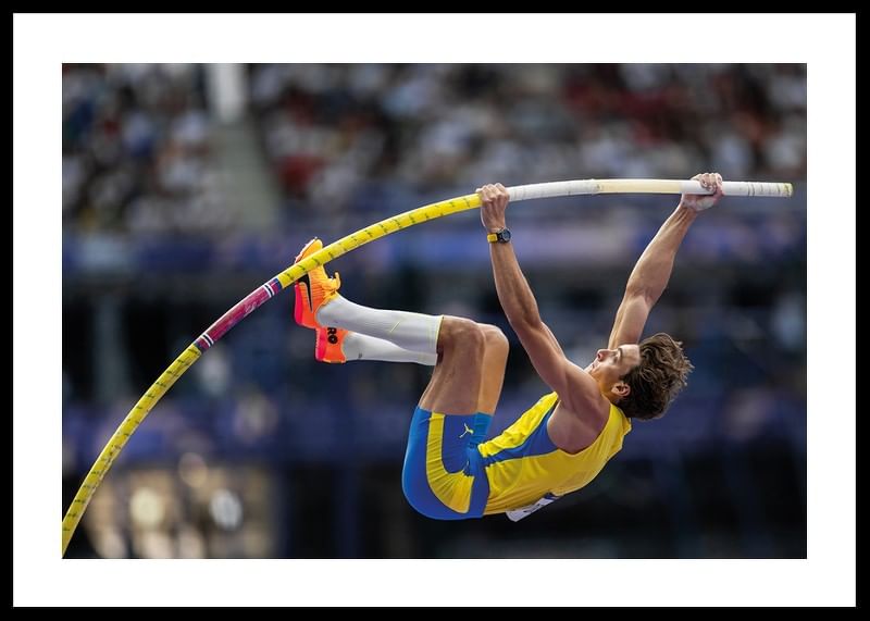 Armand Duplantis OS-Guld Paris 2024 Poster-12