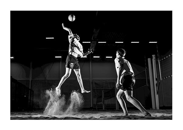 Poster David Åhman Beachvolleyboll