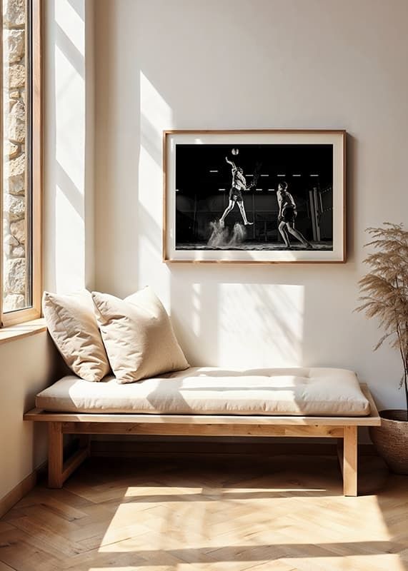 Poster David Åhman Beachvolleyboll crossfade