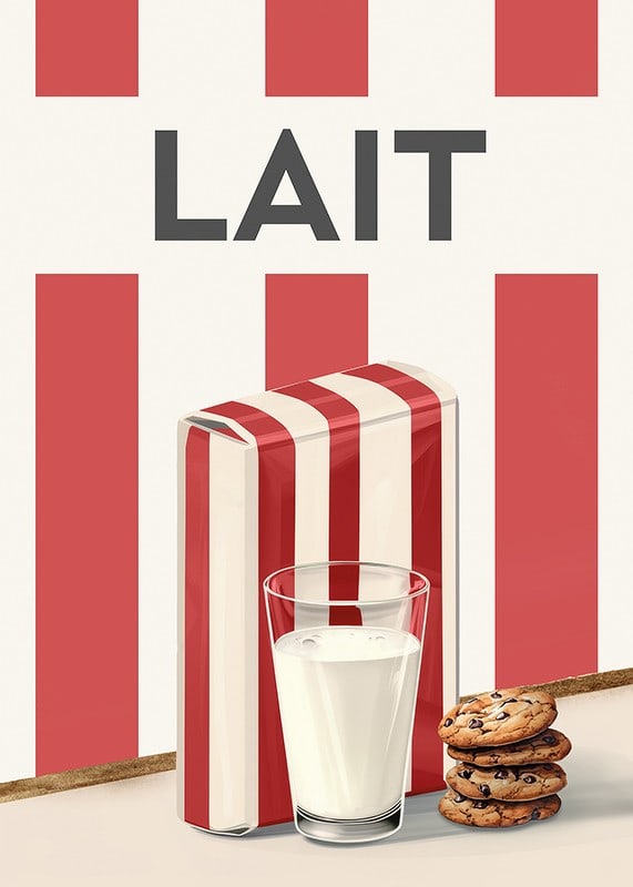 Lait Rouge Affiche-12