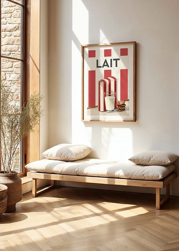 Affiche Lait Rouge crossfade