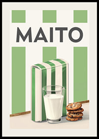 Maito Vihreä Juliste-2