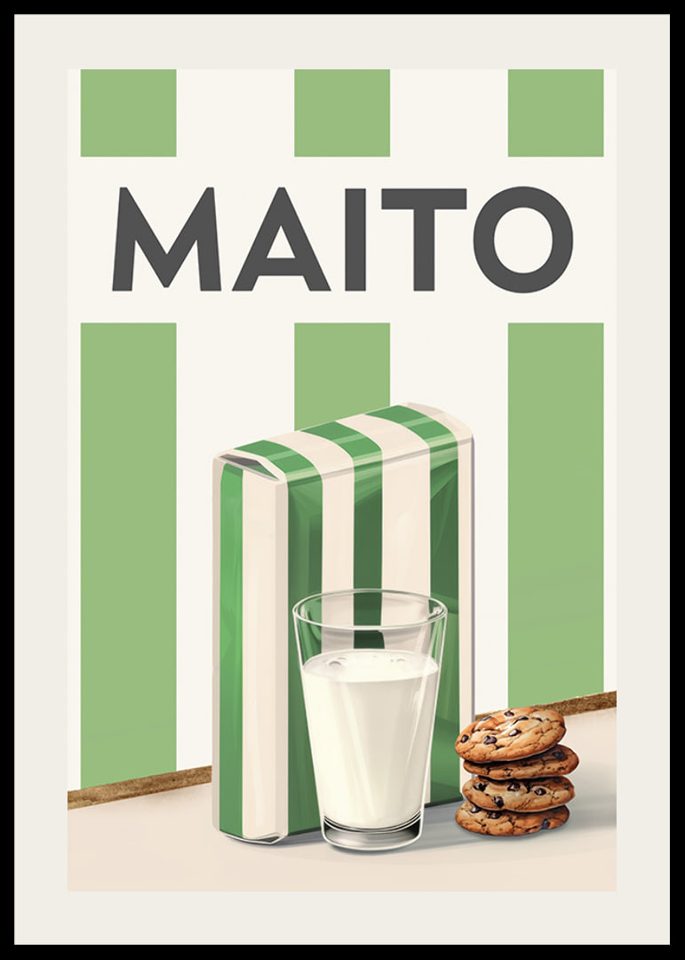 Maito Vihreä Juliste-12