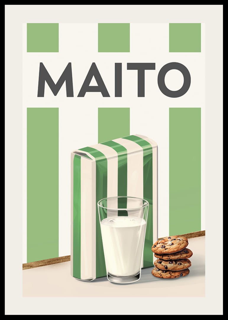 Maito Vihreä Juliste-12