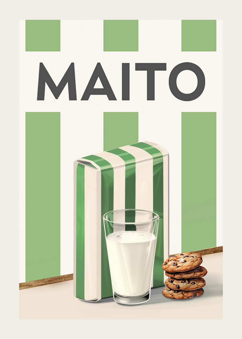 Maito Vihreä Juliste-12