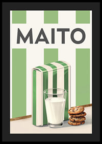 Maito Vihreä Juliste-4