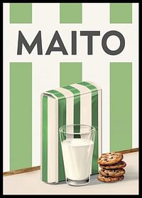 Maito Vihreä Juliste-2