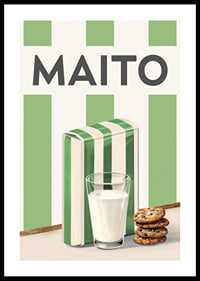 Maito Vihreä Juliste-0