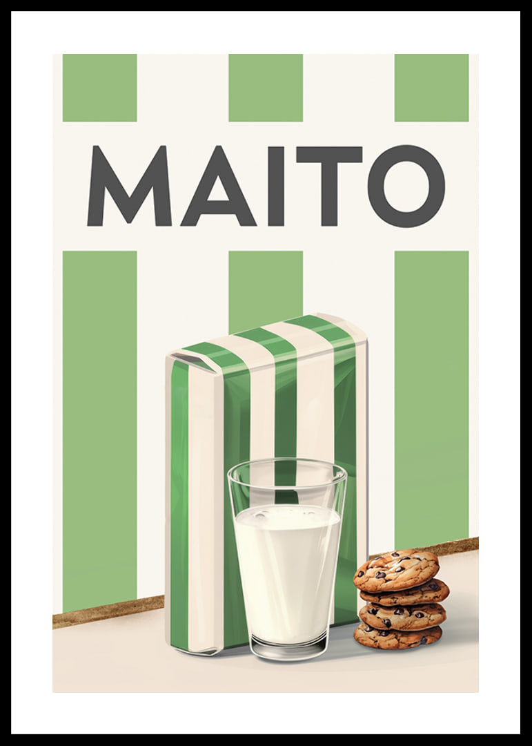 Maito Vihreä Juliste-12