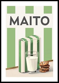 Maito Vihreä Juliste-0