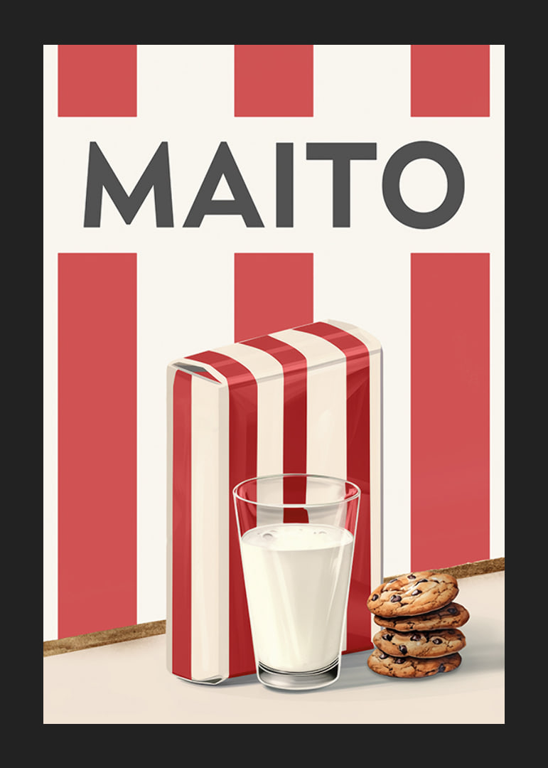 Maito Punainen Juliste-12