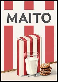 Maito Punainen Juliste-2