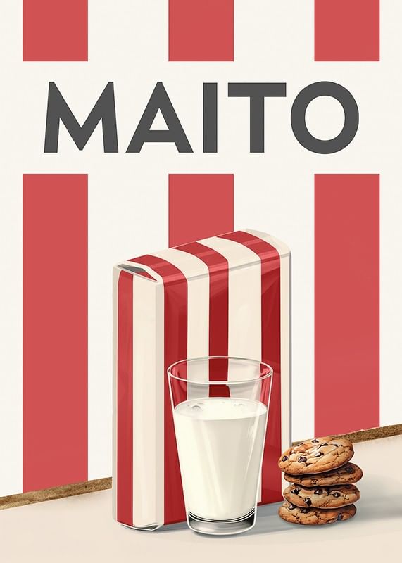 Maito Punainen Juliste-12