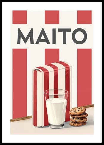 Juliste Maito Punainen