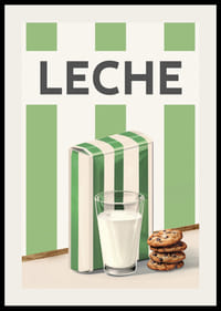 Leche Verde Póster-2