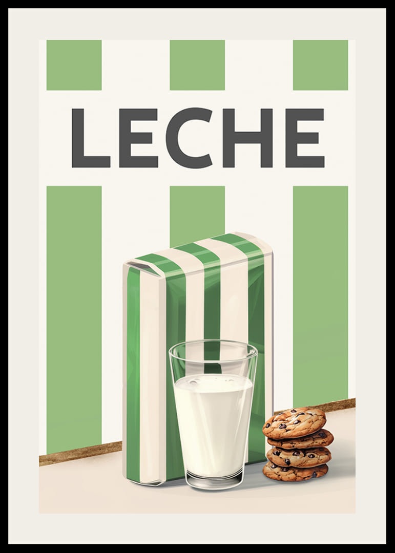 Leche Verde Póster-12