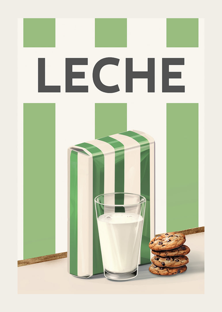 Leche Verde Póster-12