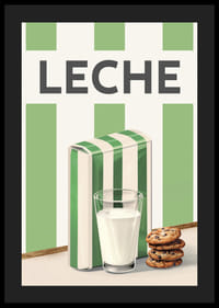 Leche Verde Póster-4