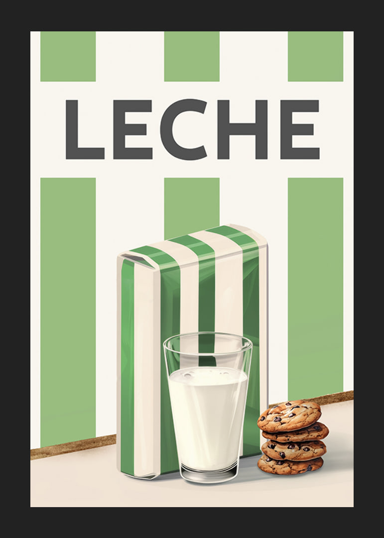 Leche Verde Póster-12