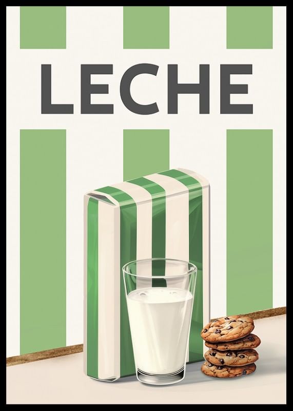 Leche Verde Póster-12