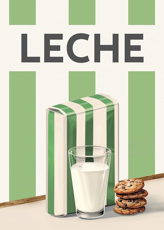 Leche Verde Póster-12