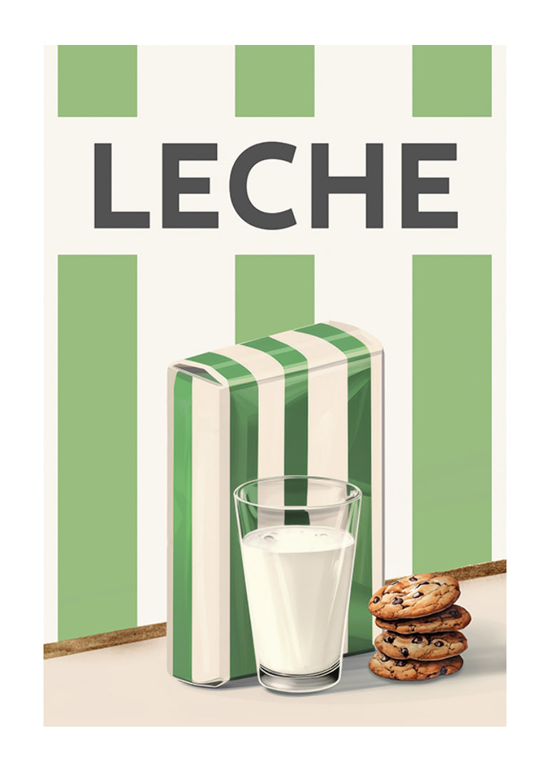 Leche Verde Póster-12