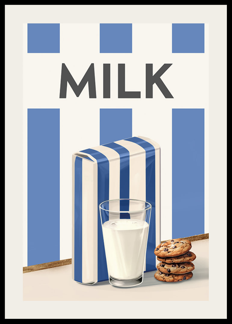 Poster Leite Azul-12