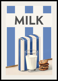 Milk Blue Poster-2