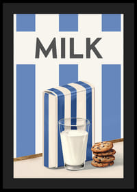 Milk Blue Poster-4