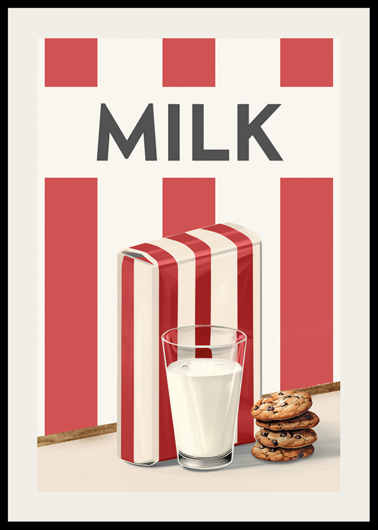 Milk Red Poster-12
