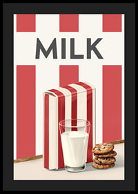 Milk Red Poster-4