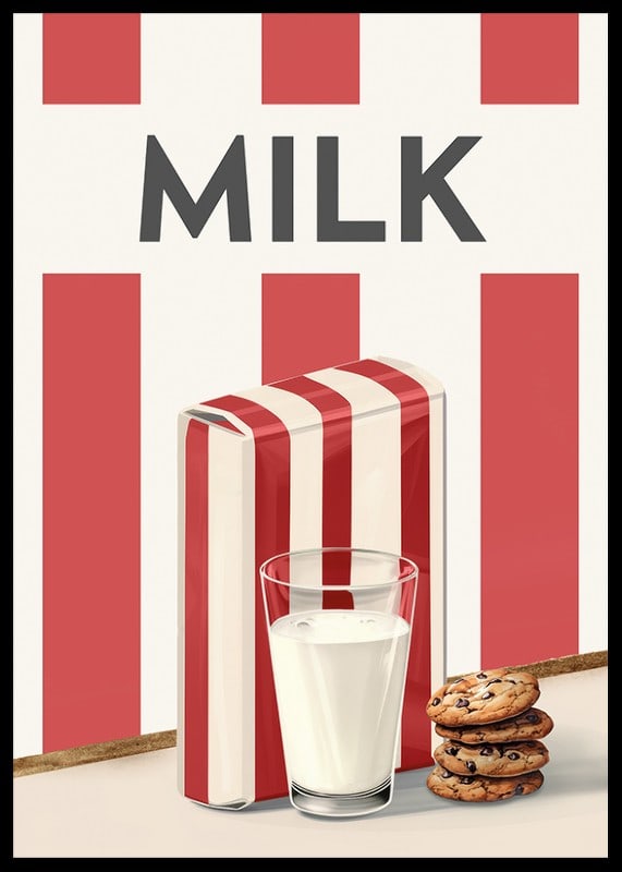 Milk Red Poster-12