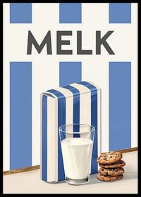 Melk Blå Poster-2