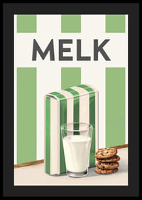 Melk Grønn Poster-4