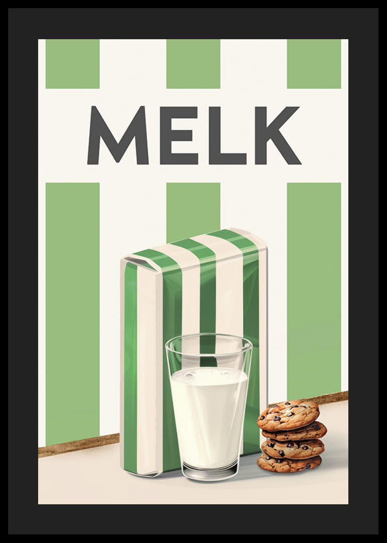 Melk Grønn Poster-12