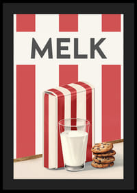 Melk Rød Poster-4