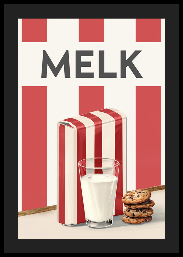 Melk Rød Poster-12