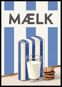 Mælk Blå Plakat-2