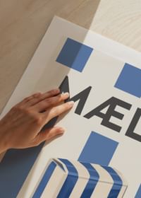 Mælk Blå Plakat-5