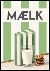 Mælk Grøn Plakat-6