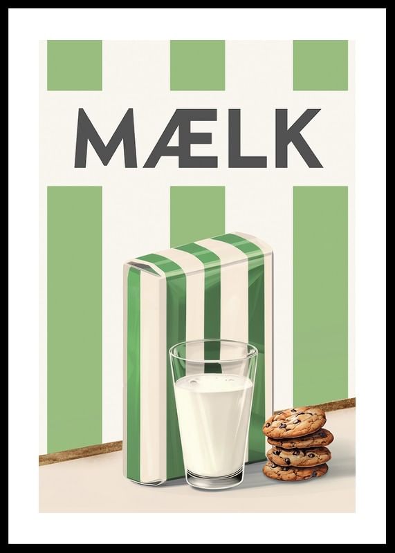 Mælk Grøn Plakat-12