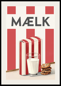 Mælk Rød Plakat-2