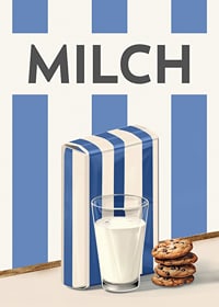 Milch Blau Poster-7