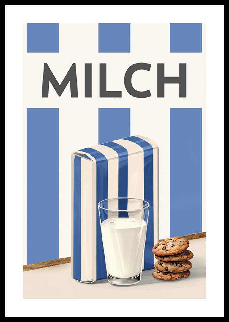 Milch Blau Poster-12