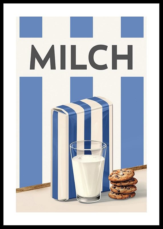 Milch Blau Poster-12