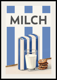 Milch Blau Poster-2