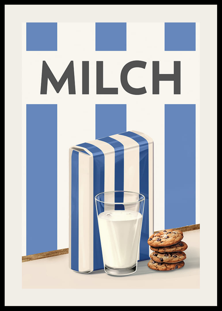Milch Blau Poster-12